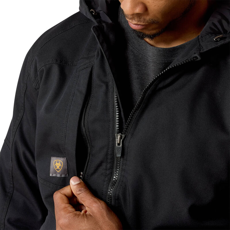 Men's Rebar Washed DuraCanvas Work Jacket 10027852 - Image 4