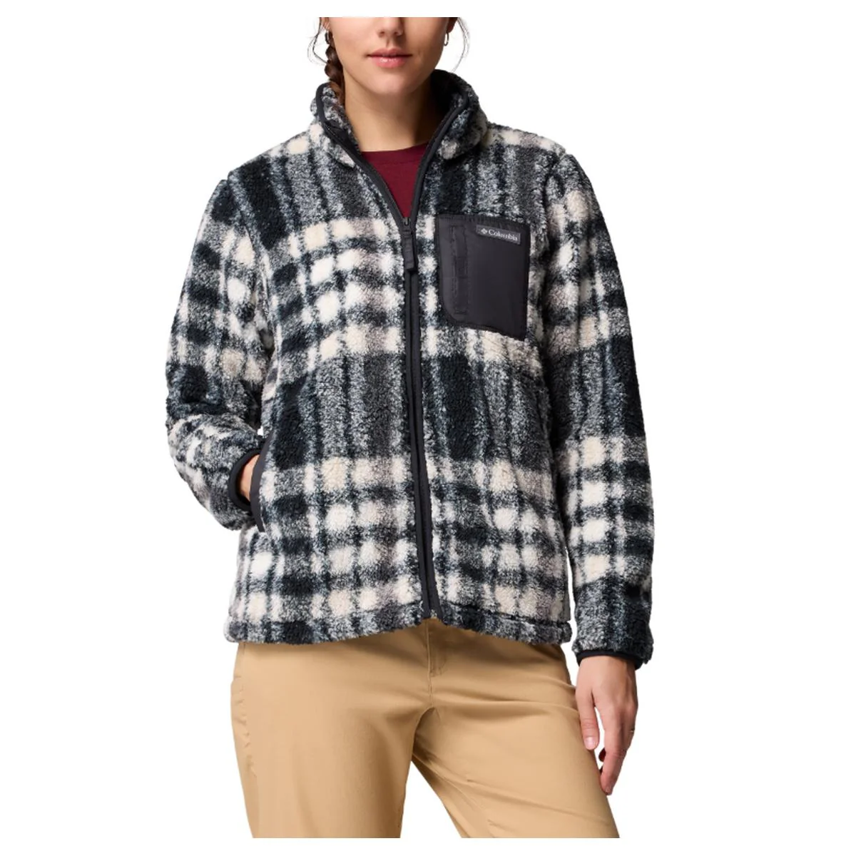 Women's West Bend Print Full Zip II Fleece Jacket 208585 - Image 3